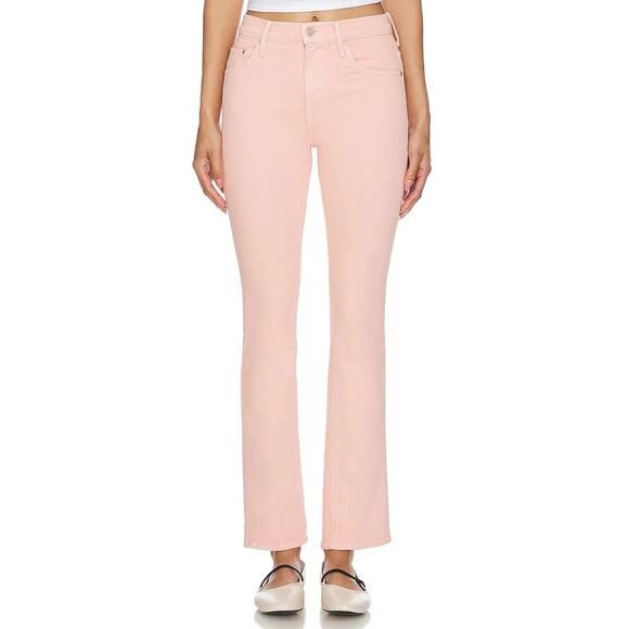 Mother - Insider Hover High-rise Jean PINK SZ 26 - Picture 1 of 4
